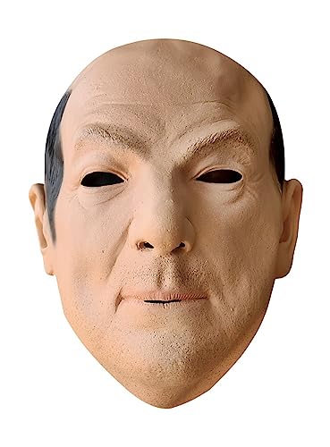 MW Olaf Scholz Maske Politiker-Maske - Verkleidung für Karneval, Halloween, Wahl-Party oder politischer Aschermittwoch von MW