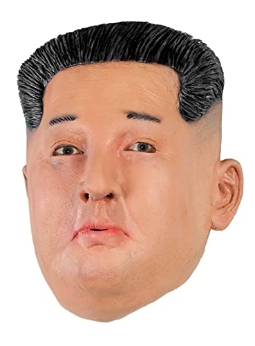 MW Kim Yong-un Politiker-Maske - Verkleidung für Karneval, Halloween, Wahl-Party oder politischer Aschermittwoch von MW