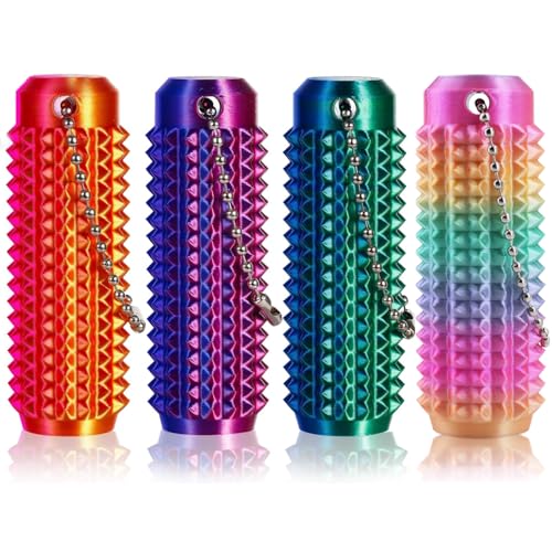 4 Stück Little Ouchies Pain Fidget, Sensorik Spielzeug für Erwachsene, Spiky Grippie Stim Fidget, Fidl Bitz Fidget Toys Geschenke, Sensory Toy, Anti-Stress Fidget Toys für Angst von MWRWRR