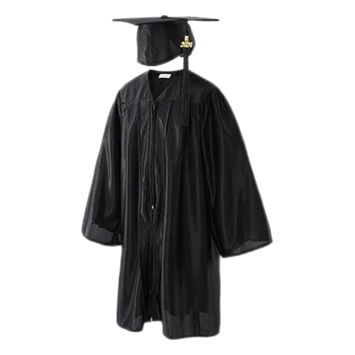 MWZBTG Abschlusskappe und Kleid für Kinder, Vorschulkappe und Kleid | Kids Abschlusskappe und Kleid 2025 - Promotionsanzüge der Grundschule, Absolventenkostümprops von MWZBTG