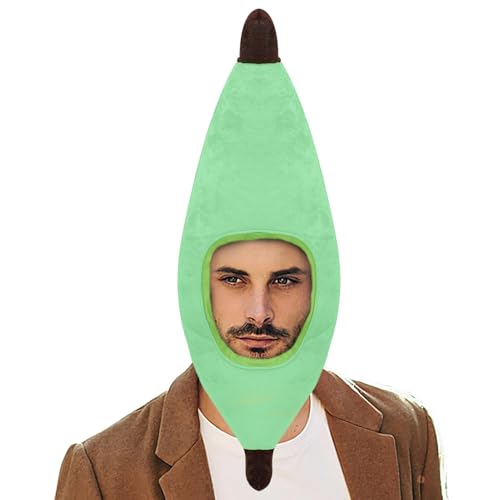 MWZBTG Gefüllte Bananen-Kopfbedeckung, Plüsch-Bananenhut, Bezaubernde Bananen-Kopfbedeckung, Niedlicher Bananenhut, Bananenform-Hut-Foto-Requisiten, Lustig Plüsch Bananenmütze, 68x26cm MWZBTG Gefüllte Bananen-Kopfbedeckung, Plüsch-Bananenhut, Bezaubernde Bananen-Kopfbedeckung, Niedlicher Bananenhut, Bananenform-Hut-Foto-Requisiten, Lustig Plüsch Bananenmütze, 68x26cm von MWZBTG