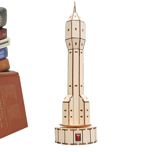MWZBTG Science Experiment Kit, Scientific Model Kits,Holz Satellitenmodellhersteller Set - Handhandwerksversammlungsprojekt Toys Kits für Kinder Kinder Kleinkind Teenager Junge von MWZBTG