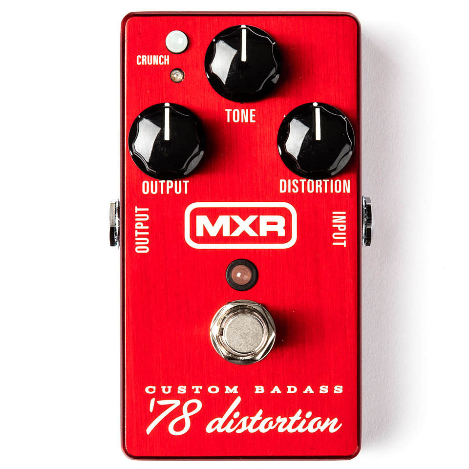 MXR M78 Custom Badass Distortion Effektgerät E-Gitarre von MXR
