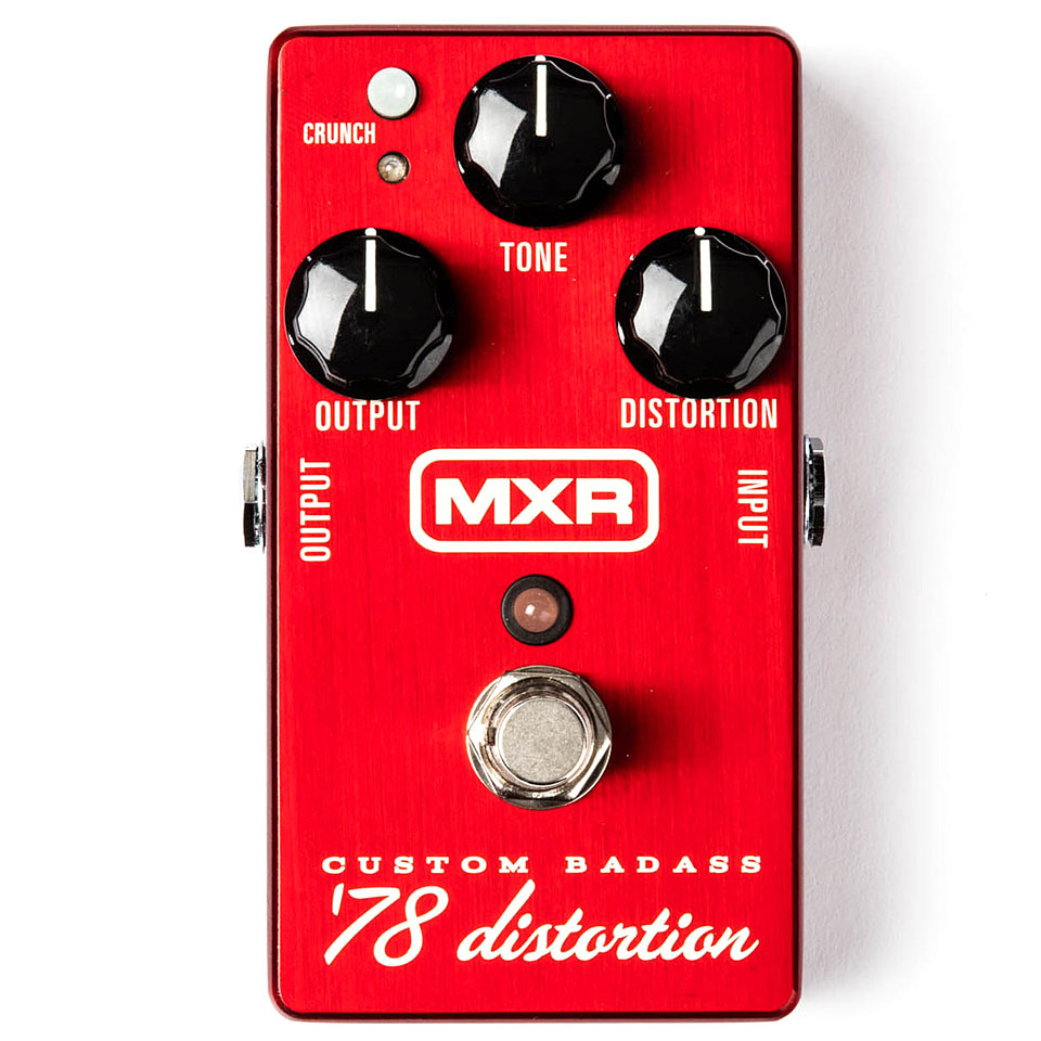 MXR M78 Custom Badass Distortion Effektgerät E-Gitarre MXR M78 Custom Badass Distortion Effektgerät E-Gitarre von MXR