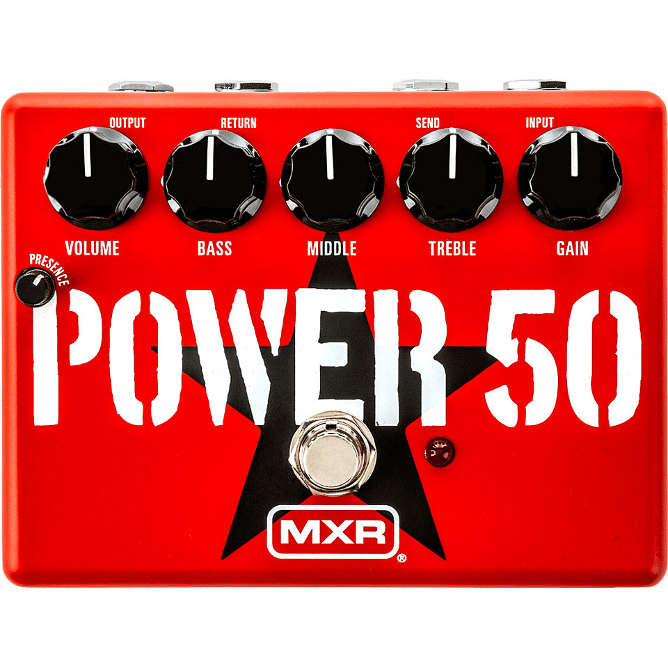 MXR TBM1 Tom Morello Power 50 Overdrive Effektgerät E-Gitarre von MXR