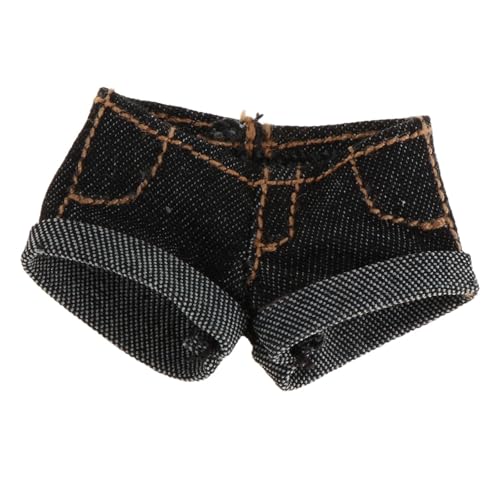 1/12 Scale Figure Jeans Shorts Casual for 6'' Doll Action Figures black 1/12 Scale Figure Jeans Shorts Casual for 6'' Doll Action Figures black von MXRGUMVI