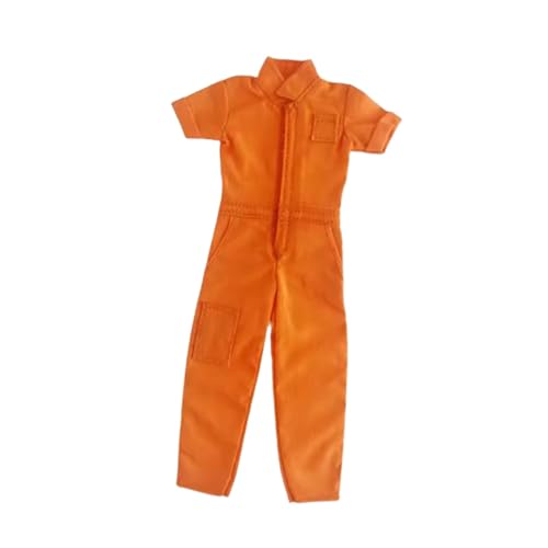 1/12 Scale Figure Jumpsuit Retro Overalls for 15.2 cm Male Figures Accessories Orange 1/12 Scale Figure Jumpsuit Retro Overalls for 15.2 cm Male Figures Accessories Orange von MXRGUMVI