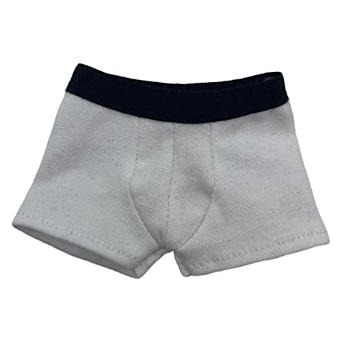 1/6 Maßstab Männer Figur Kleidung Slip Herren Unterwäsche Profi Weiß von MXRGUMVI