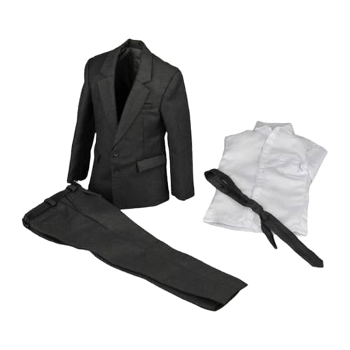 1/6 Maßstab Männerkleidung Anzug Outfit Jacke Hemd Hose für 30,5 cm Figurkörper 1/6 Maßstab Männerkleidung Anzug Outfit Jacke Hemd Hose für 30,5 cm Figurkörper von MXRGUMVI