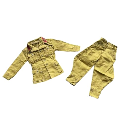 1/6 Scale Top Coat with Trousers Fashion Costume for 30.5 cm Doll Model Figures von MXRGUMVI