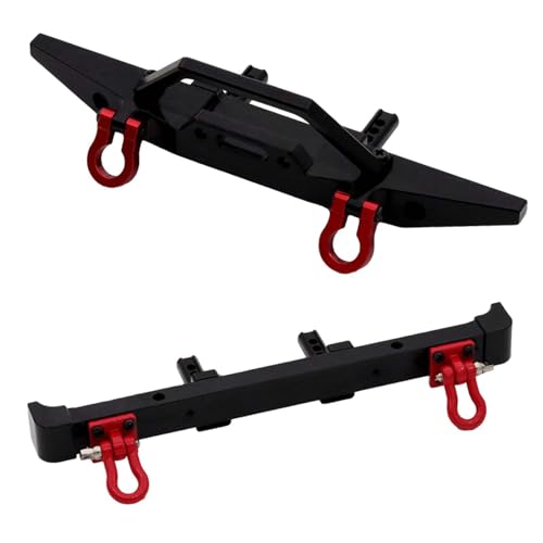 2 Stück 1/12 RC Auto Stoßstange (vorne und hinten) Upgrade-Teile für MN128 DIY-Zubehör von MXRGUMVI