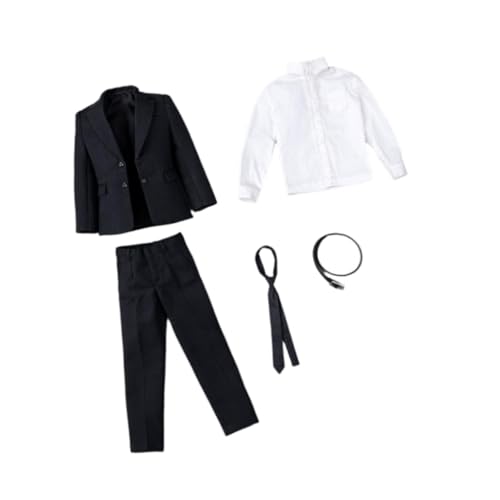 Herrenanzug im Maßstab 1:6, Uniform, Freizeituniformen, Anzug für 30,5 cm große Figuren, Puppenmodell von MXRGUMVI