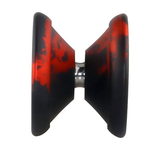 K8 Spin Ball Alloy Professional 8 Balls Bearing YoYo Red Black von MXRGUMVI