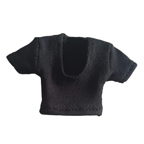 MXRGUMVI 1/12 Maßstab weibliche Actionfigur Kleidung DIY Puppe Dress Up Soft Doll Kleidung Schwarz, Länge:3cm MXRGUMVI 1/12 Maßstab weibliche Actionfigur Kleidung DIY Puppe Dress Up Soft Doll Kleidung Schwarz, Länge:3cm von MXRGUMVI