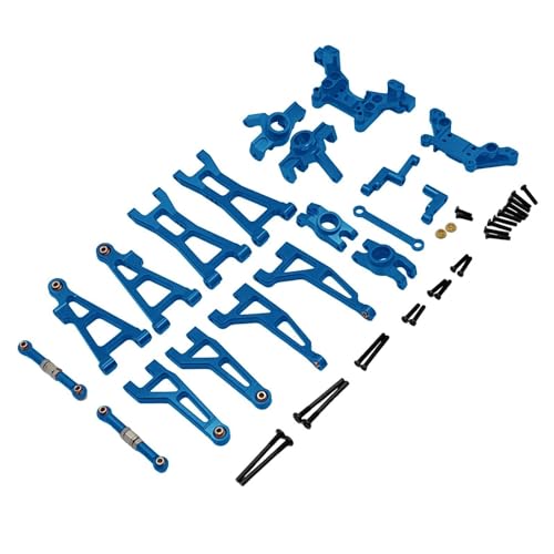 MXRGUMVI 1/16 RC Cars Metall Ersatzteile Zubehör für 16207 16208 16209 16210 DIY Blau von MXRGUMVI