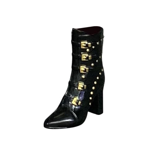 MXRGUMVI 1/6 Actionfiguren Dicker Absatz Stiefel Tragbare Mode Ball Gelenk Puppenschuhe Schwarz Länge 3 cm MXRGUMVI 1/6 Actionfiguren Dicker Absatz Stiefel Tragbare Mode Ball Gelenk Puppenschuhe Schwarz Länge 3 cm von MXRGUMVI
