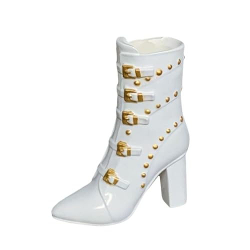 MXRGUMVI 1/6 Actionfiguren Dicker Absatz Stiefel tragbar Mode Ball Gelenk Puppenschuhe weiß, Länge 3 cm MXRGUMVI 1/6 Actionfiguren Dicker Absatz Stiefel tragbar Mode Ball Gelenk Puppenschuhe weiß, Länge 3 cm von MXRGUMVI