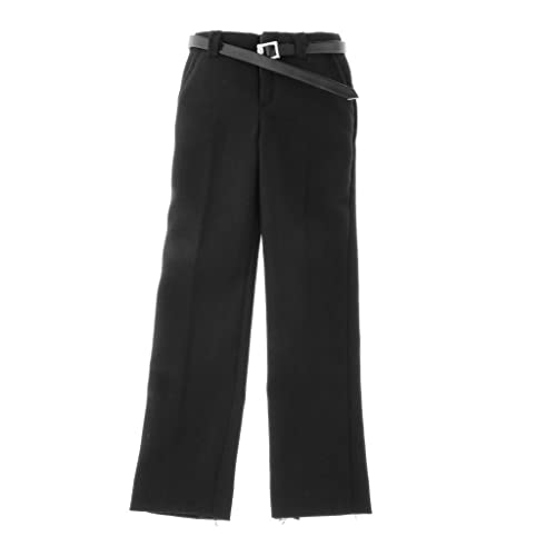 MXRGUMVI 1/6 Maßstab Herrenhose, Anzughose, Kleidung, passend für 30,5 cm große Actionfigur, schwarz, 1:6 MXRGUMVI 1/6 Maßstab Herrenhose, Anzughose, Kleidung, passend für 30,5 cm große Actionfigur, schwarz, 1:6 von MXRGUMVI