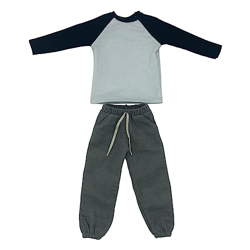 MXRGUMVI 1/6 Maßstab männliche Figur Puppenkleidung für 30,5 cm männliche Soldaten Figuren Puppenmodell schwarz und weiß MXRGUMVI 1/6 Maßstab männliche Figur Puppenkleidung für 30,5 cm männliche Soldaten Figuren Puppenmodell schwarz und weiß von MXRGUMVI