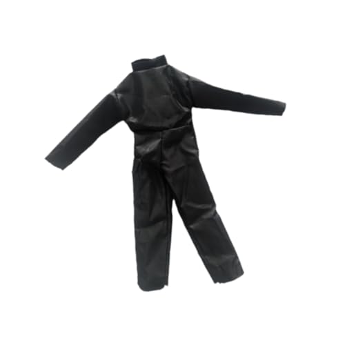 MXRGUMVI 1/6 Scale Doll Jumpsuit Stylish for 30.5 cm Doll Figures Dress up Accessories Black von MXRGUMVI
