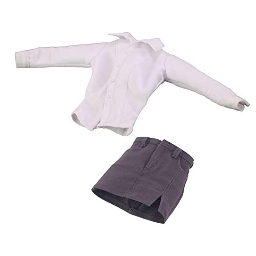 MXRGUMVI 1/6 Scale Female Soldier Clothes for 30.5 cm Soldiers Figures White and Grey, 10cm MXRGUMVI 1/6 Scale Female Soldier Clothes for 30.5 cm Soldiers Figures White and Grey, 10cm von MXRGUMVI