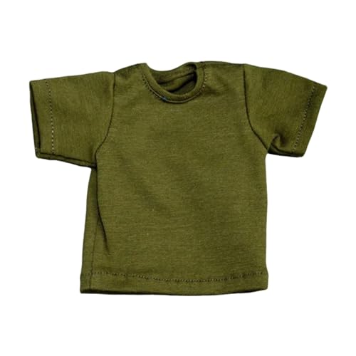 MXRGUMVI 1/6 Scale Figure Doll Clothes T-Shirt for 30.5 cm Male Female Action Figures Green, 10.5 cm MXRGUMVI 1/6 Scale Figure Doll Clothes T-Shirt for 30.5 cm Male Female Action Figures Green, 10.5 cm von MXRGUMVI