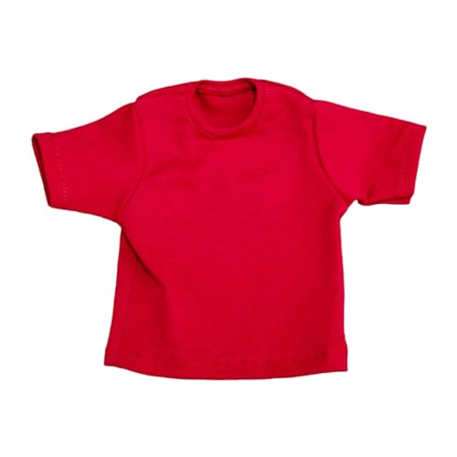MXRGUMVI 1/6 Scale Figure Doll Clothes T-Shirt for 30.5 cm Male Female Action Figures Red, 10.5 cm MXRGUMVI 1/6 Scale Figure Doll Clothes T-Shirt for 30.5 cm Male Female Action Figures Red, 10.5 cm von MXRGUMVI