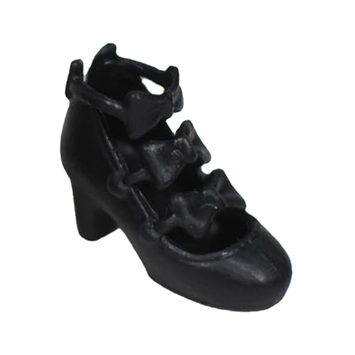 MXRGUMVI 1/6 Stoffpuppenschuhe Freizeitschuhe Schleife High Heel Stiefel für 30,5 cm weibliche Puppe von MXRGUMVI