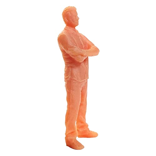 MXRGUMVI 1/64 Maßstab Menschen Figur Charakter Puppe für Mikrolandschaft Miniaturszene Paul, 2,8-3,0 cm von MXRGUMVI