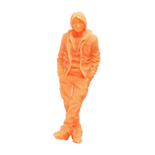 MXRGUMVI 1/64 Scale People Figure Character Doll for Micro Landscape Miniature Scene, Han, 2.8-3.0 cm von MXRGUMVI