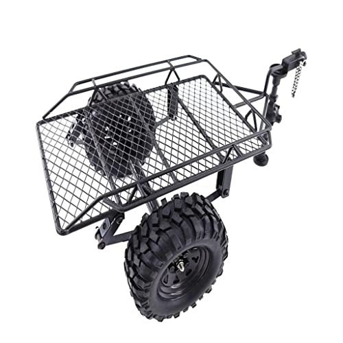 MXRGUMVI 1:10 Heavy Duty Truck Trailer für D90 SCX10 TRX-4 RC Crawler Truck Zubehör MXRGUMVI 1:10 Heavy Duty Truck Trailer für D90 SCX10 TRX-4 RC Crawler Truck Zubehör von MXRGUMVI