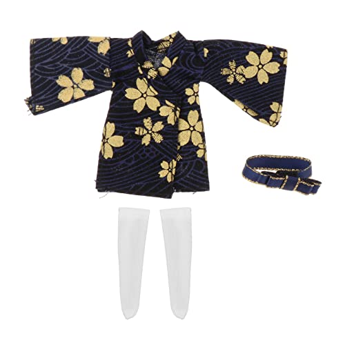 MXRGUMVI 1:12 Scale Female Figure Doll Clothes Robes Bathrobe for 15.2 cm Figures Blue MXRGUMVI 1:12 Scale Female Figure Doll Clothes Robes Bathrobe for 15.2 cm Figures Blue von MXRGUMVI