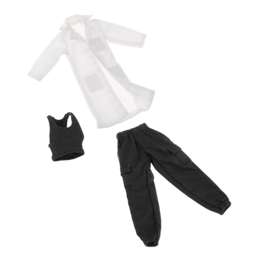 MXRGUMVI 1:12 weibliche Actionfigur-Kleidung, Damen-Puppenhose für 15,2 cm große Puppenfiguren von MXRGUMVI