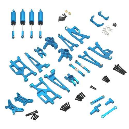 MXRGUMVI 1:14 Maßstab RC Auto Ersatzteile für 14209 14210 14209 14210 RC Auto Metallteile blau von MXRGUMVI