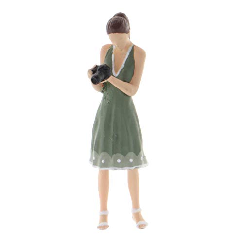 MXRGUMVI 1:64 Mini People Women Figure Doll Resin Model Scenario Building Layout Green MXRGUMVI 1:64 Mini People Women Figure Doll Resin Model Scenario Building Layout Green von MXRGUMVI