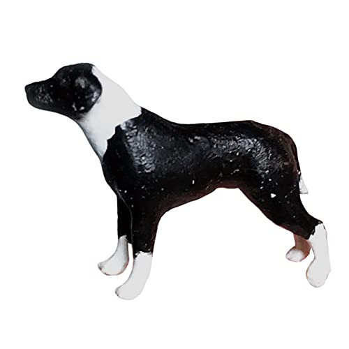 MXRGUMVI 1:87 Maßstab 1/87 Resin Figuren Bauernhof Figur Modell Simulation Hund von MXRGUMVI