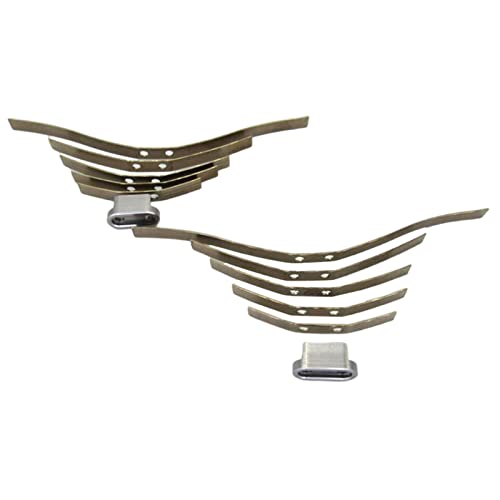 MXRGUMVI 10 Stück Federblech 6-Rad-Antrieb 1:16 1/16 für WPL Zubehör Ersatz ohne Stecker, 100 x 5 mm von MXRGUMVI