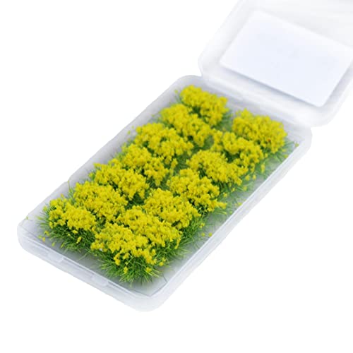 MXRGUMVI 14 Stück Miniatur Cluster Gras Büschel Landschaft Modell Gelb MXRGUMVI 14 Stück Miniatur Cluster Gras Büschel Landschaft Modell Gelb von MXRGUMVI
