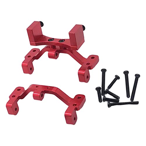 MXRGUMVI 2 Stück CNC-Ziehstangen-Servohalterung passend für WPL C14 C24 B14 1:16 RC Auto von MXRGUMVI