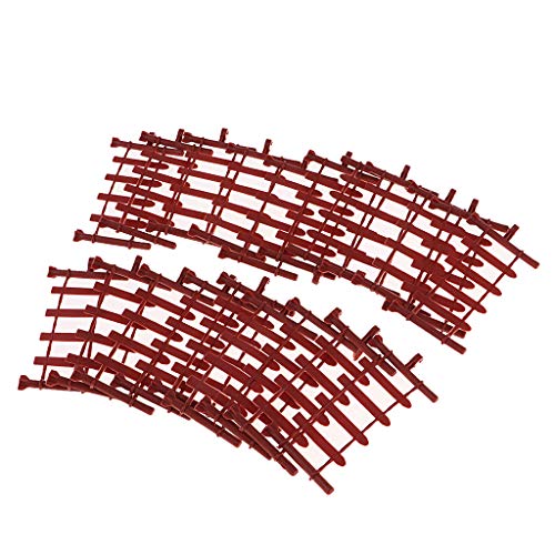 MXRGUMVI 20-teiliges Zaunmodellbausatz für Miniatur-Landschaftslandschaft, HO-Diorama oder Layout MXRGUMVI 20-teiliges Zaunmodellbausatz für Miniatur-Landschaftslandschaft, HO-Diorama oder Layout von MXRGUMVI