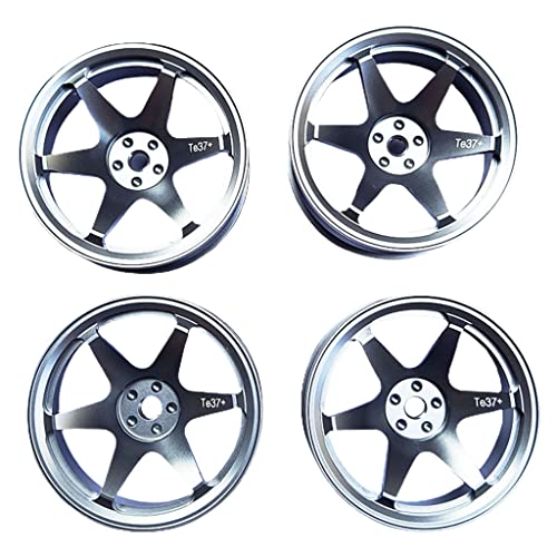 MXRGUMVI 4 Stück RC Felgen Ersatzteile Metall Radnabe für 1:10 Modell Titan MXRGUMVI 4 Stück RC Felgen Ersatzteile Metall Radnabe für 1:10 Modell Titan von MXRGUMVI