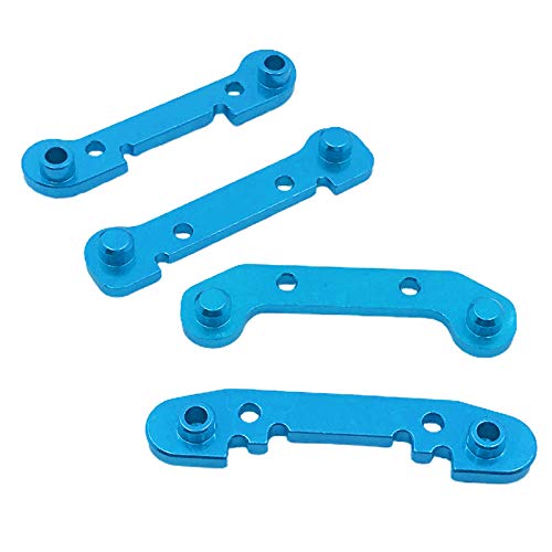 MXRGUMVI 4 Stück verstärkte Schwinge RC Autoteile für 1:12 Wltoys 124018 124019 Blau von MXRGUMVI