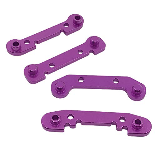 MXRGUMVI 4 Stück verstärkte Schwinge RC Autoteile für 1:12 Wltoys 124018 124019 Lila von MXRGUMVI