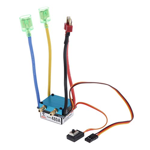 MXRGUMVI 480A Brushed ESC Speed Controller 2 Mode Brake 5V 3A for Marine Parts T-Plug MXRGUMVI 480A Brushed ESC Speed Controller 2 Mode Brake 5V 3A for Marine Parts T-Plug von MXRGUMVI