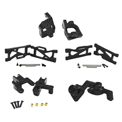MXRGUMVI 5 Stück 1/14 RC Auto Ersatzteile Set für 1/14 Wltoys 144001 Schwarz MXRGUMVI 5 Stück 1/14 RC Auto Ersatzteile Set für 1/14 Wltoys 144001 Schwarz von MXRGUMVI