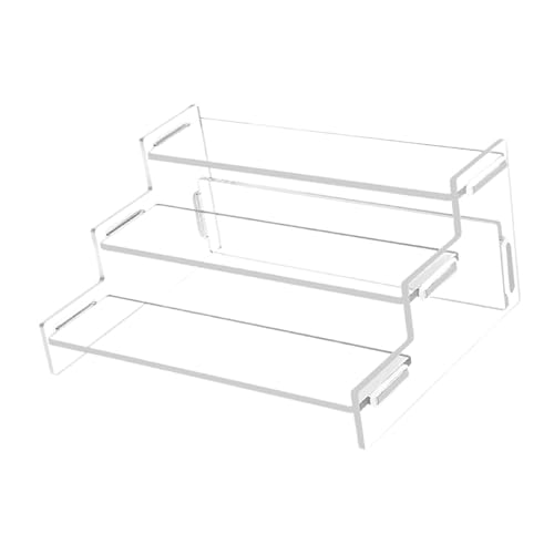 MXRGUMVI Acryl-Ständer, transparent, Dessertregal für Kosmetik, Modelle, Schmuck von MXRGUMVI