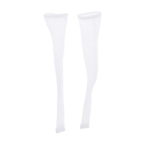 MXRGUMVI Actionfiguren im Maßstab 1:12, Strümpfe, Cosplay-Puppe, Dekoration, handgefertigte Puppenkleidung, weiß, Länge 6,5 cm MXRGUMVI Actionfiguren im Maßstab 1:12, Strümpfe, Cosplay-Puppe, Dekoration, handgefertigte Puppenkleidung, weiß, Länge 6,5 cm von MXRGUMVI