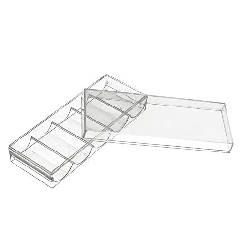 MXRGUMVI Durchsichtige Chips-Tablett, stapelbar, für Familien-Gaming-Zubehör, Tischspiel MXRGUMVI Durchsichtige Chips-Tablett, stapelbar, für Familien-Gaming-Zubehör, Tischspiel von MXRGUMVI