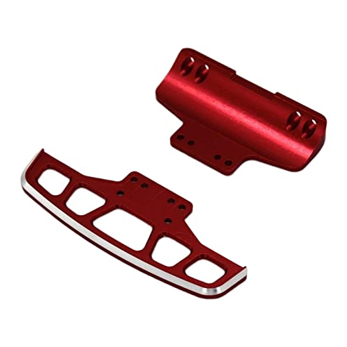 MXRGUMVI Ersatzteile für Wltoys Fahrzeuge, Metall, vorne und hinten, Rot MXRGUMVI Ersatzteile für Wltoys Fahrzeuge, Metall, vorne und hinten, Rot von MXRGUMVI