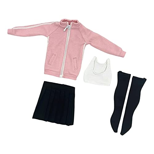 MXRGUMVI Fashion 1/6 Female Dolls Clothes for 30.5 cm Soldiers Figures Pink von MXRGUMVI